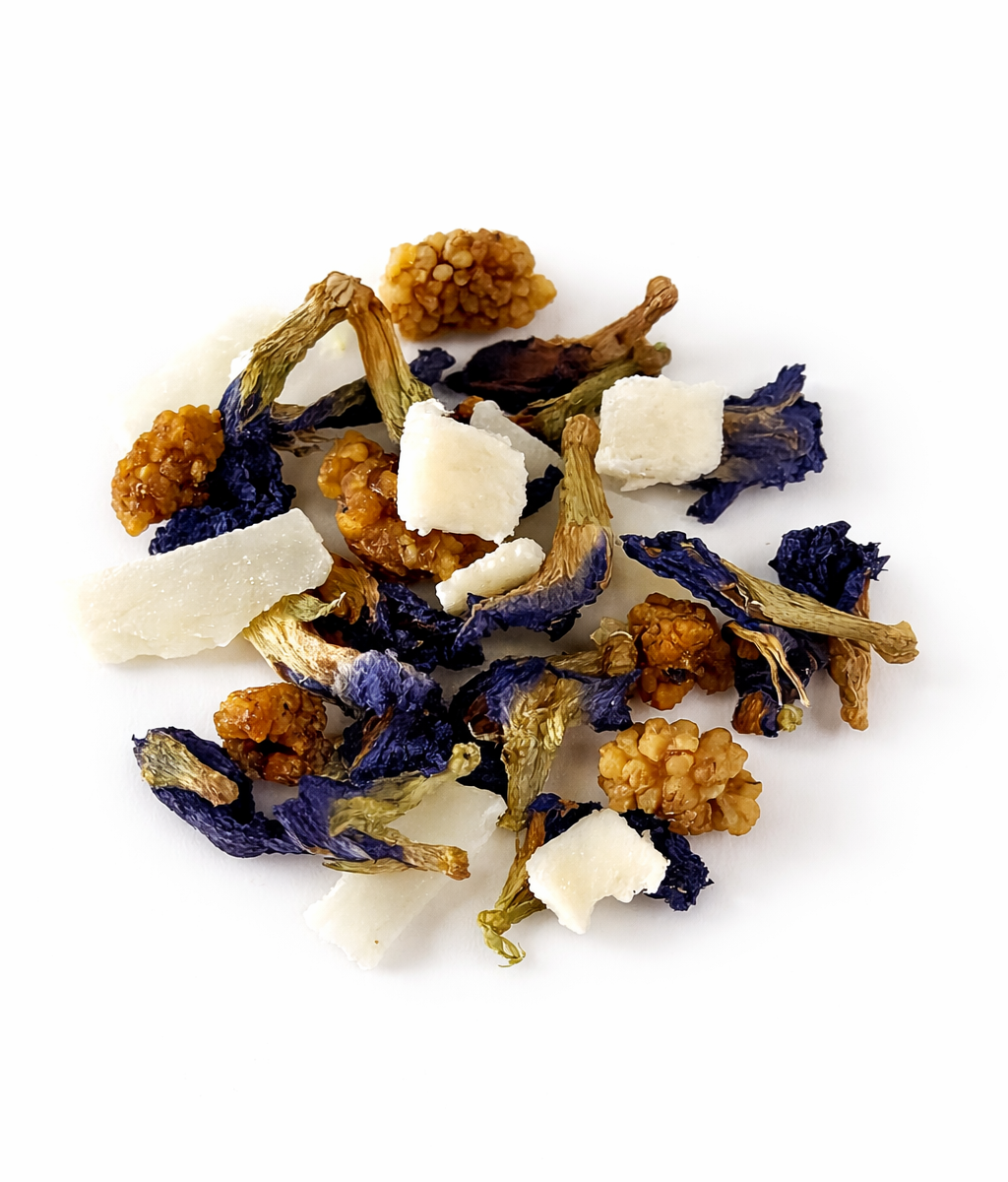 Infusion coco mûres blanches