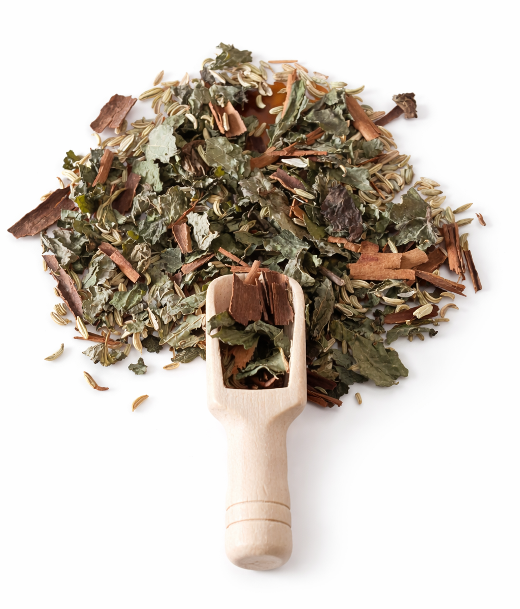 Mélange d’infusion digestive naturelle au fenouil, cannelle et mélisse en vrac