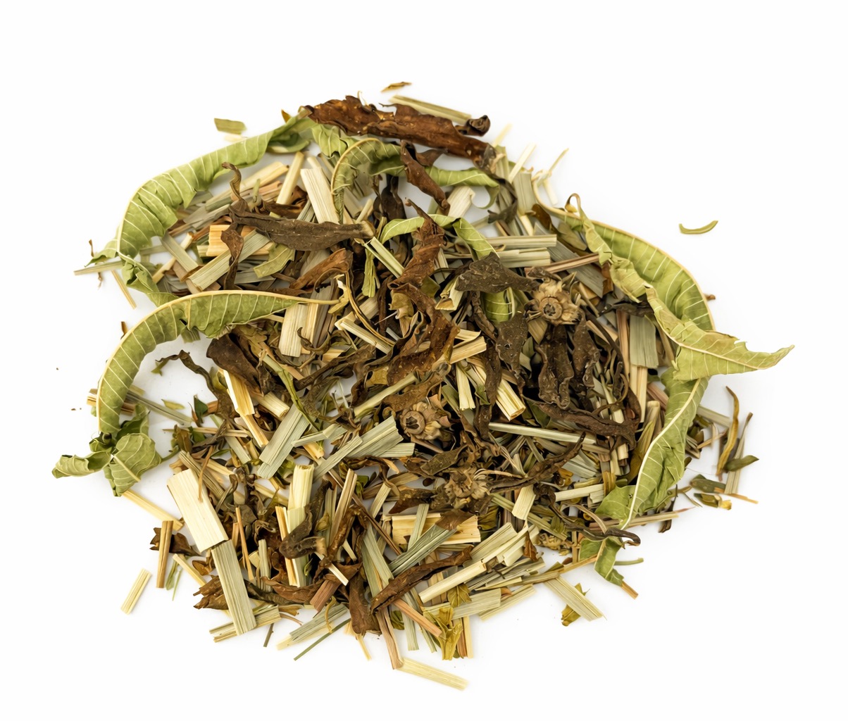 Mélange de plantes naturelles de verveine, citronnelle et ylang-ylang