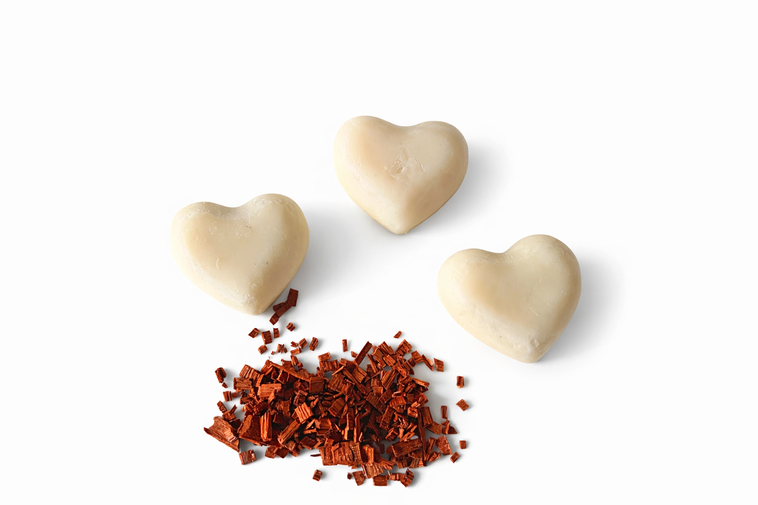 Fondant en cœur au bois de santal